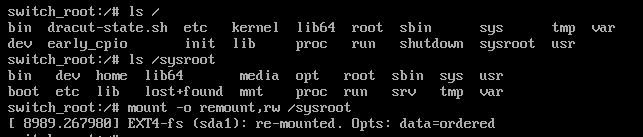 sysroot mount